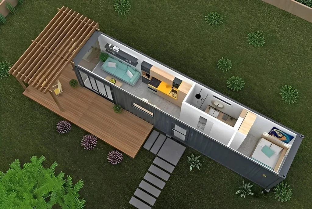 40Ft Living Container House – Shipping Container Home 6