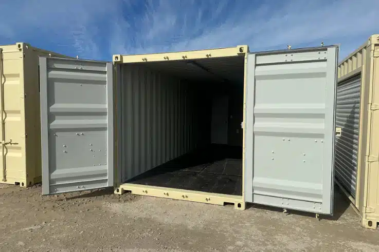 40ft Mobile Office Shipping Container with Storage (18/22) (40HCMOS1822) 2