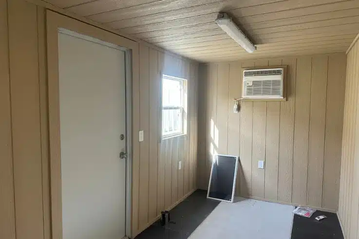 40ft Mobile Office Shipping Container with Storage (18/22) (40HCMOS1822) 5