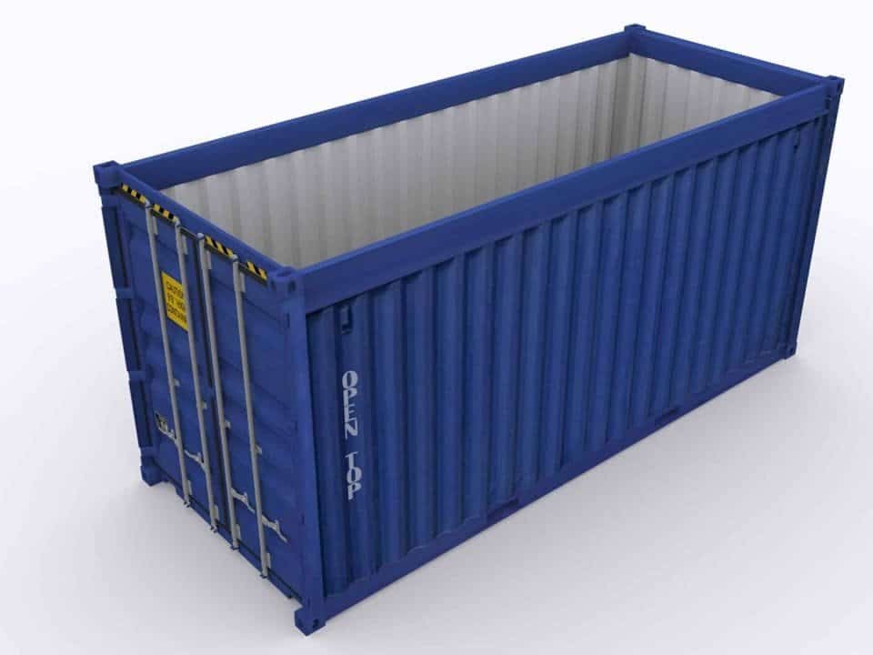 40Ft X 8Ft New Shipping Container Open Top