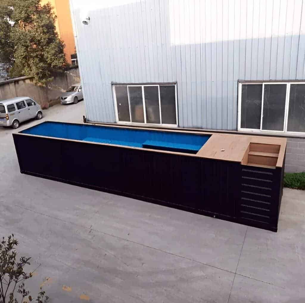 40FT Shipping Container Pool 5