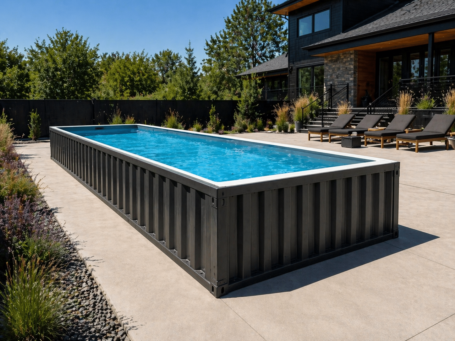 40FT Shipping Container Pool 6