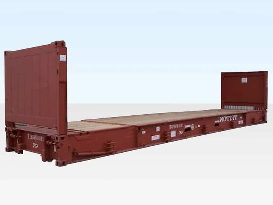 40Ft X 8Ft Used Container Flat Racks 2