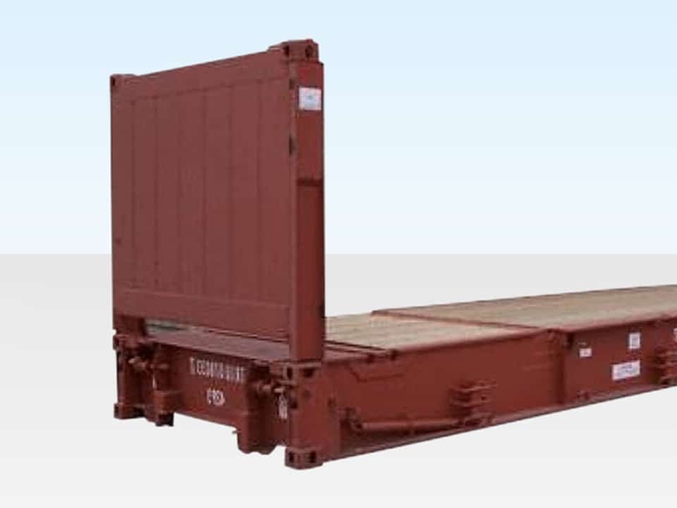 40Ft X 8Ft Used Container Flat Racks 4