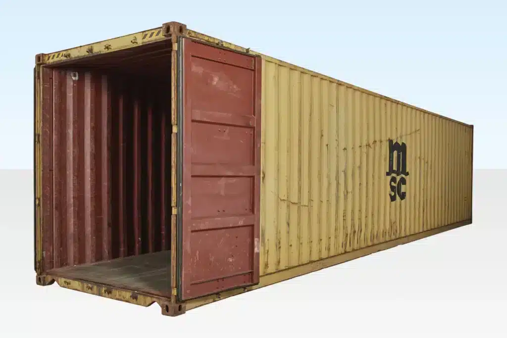 40Ft X 8Ft Used Shipping Container High Cube 4
