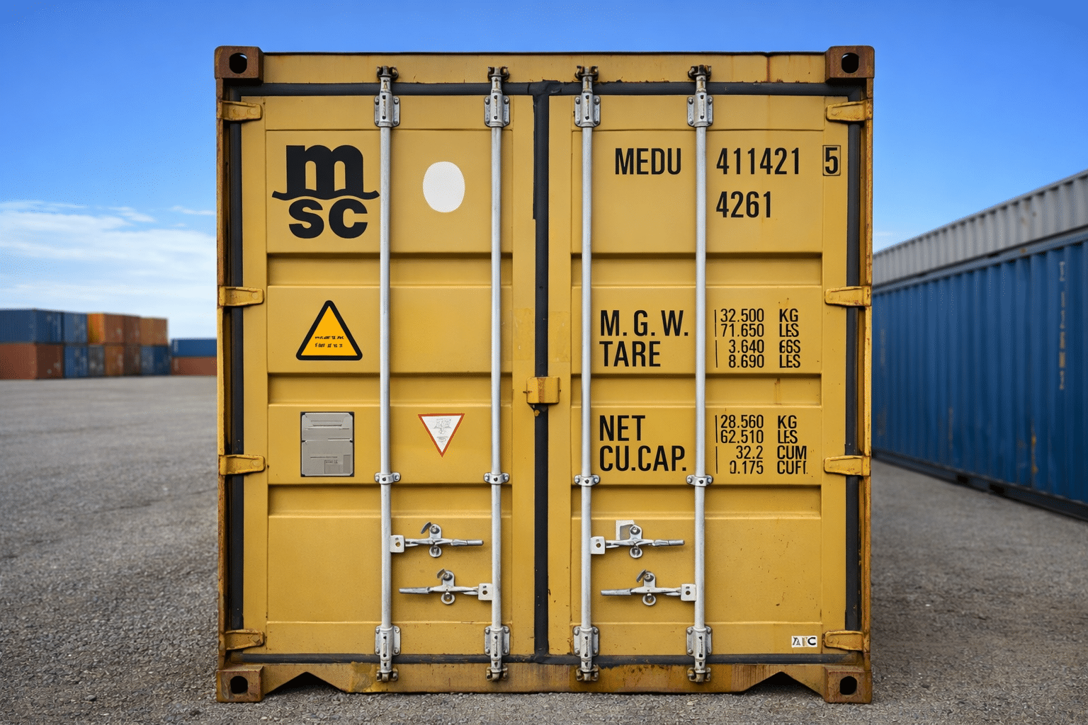 40ft Used Standard Shipping Container for Sale – Wind & Watertight 2