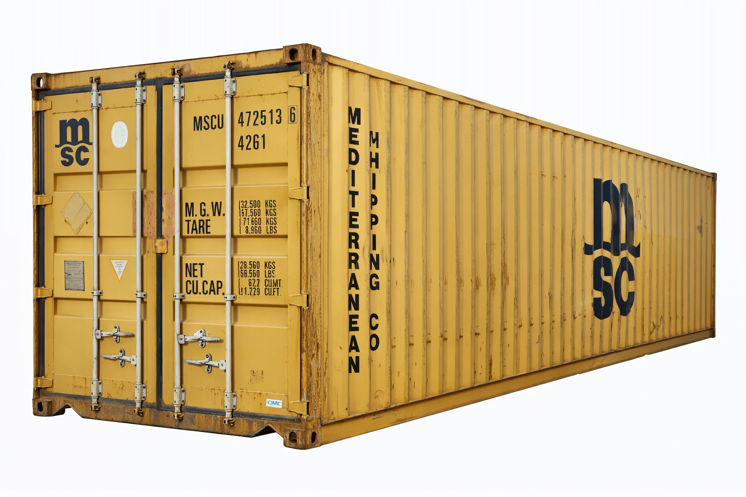 40ft Used Standard Shipping Container for Sale – Wind & Watertight 4
