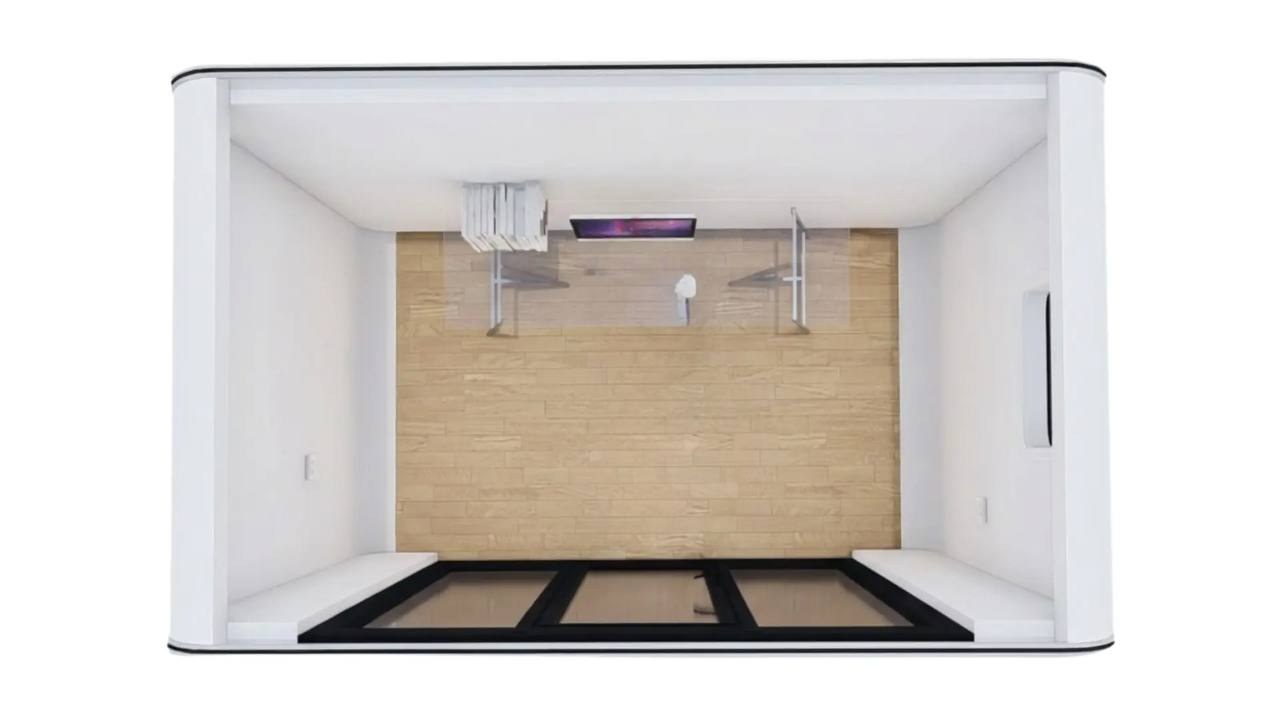 4m Micro Pod Empty space 8