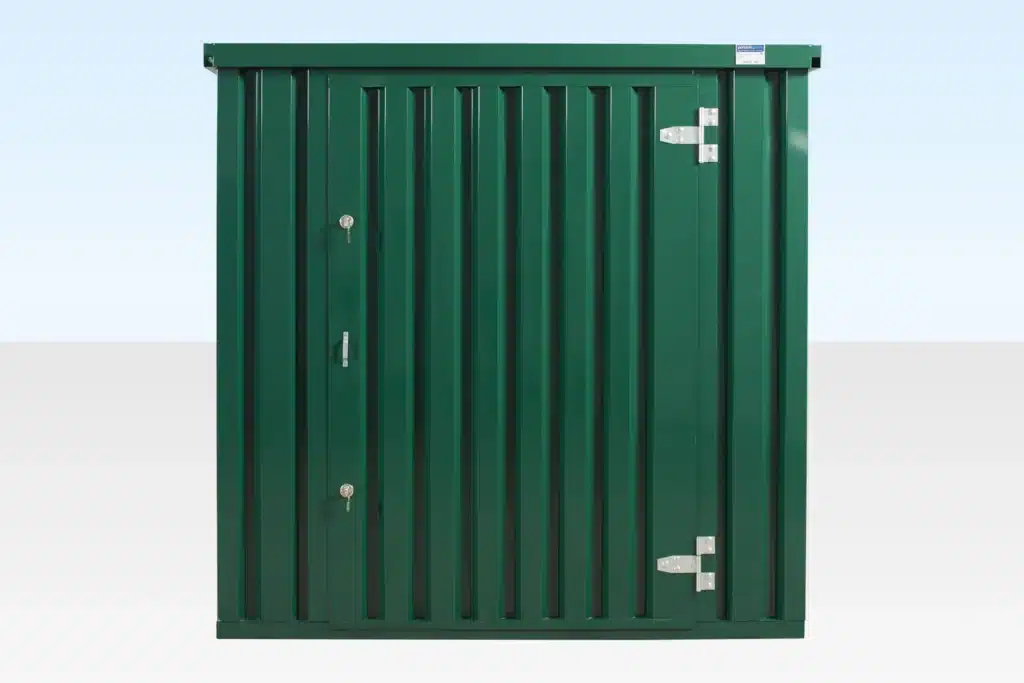 4m x 2.1m Powder Coated Flat Packed Store 2
