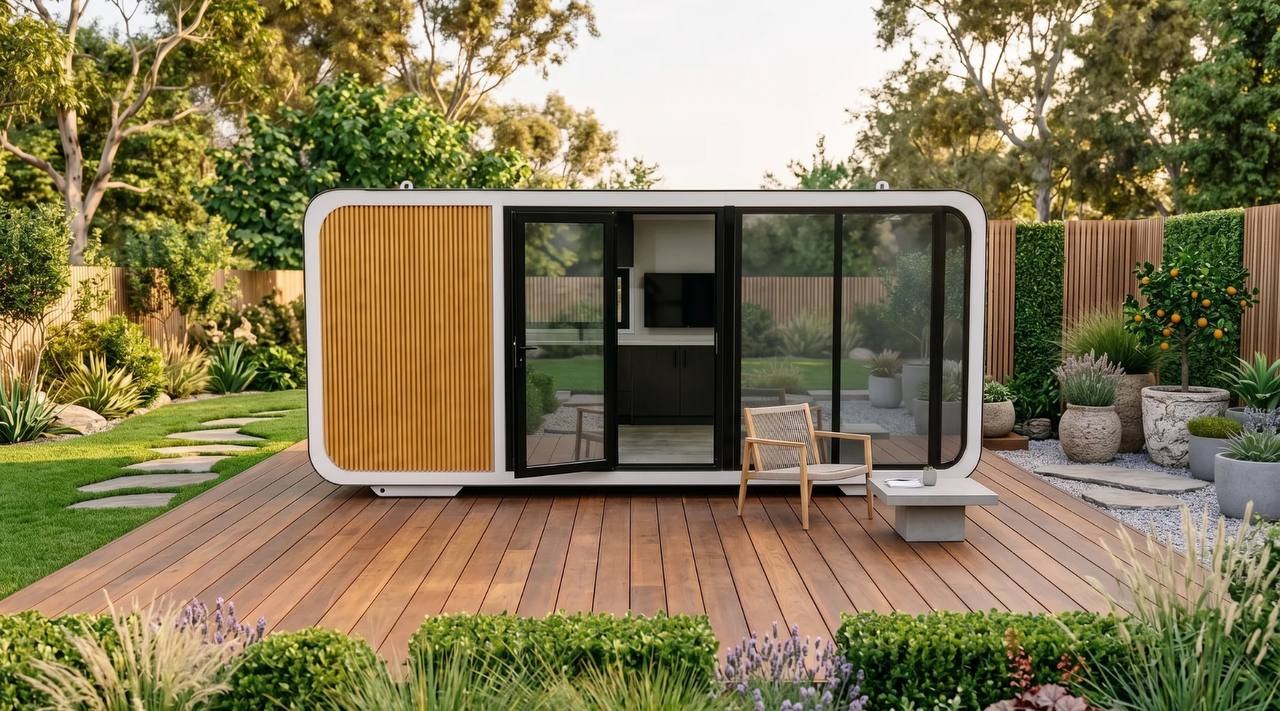 6m Modular Pod | 1 Bedroom with Bathroom & Kitchen
