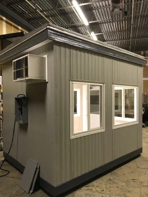 8×10 Guard Booth 2