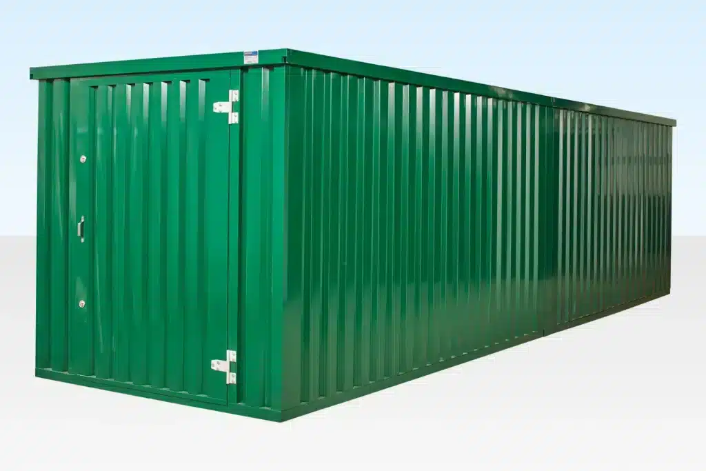8M X 2.1M End Linked Flat Packed Container Bundle (Powder Coated) 4
