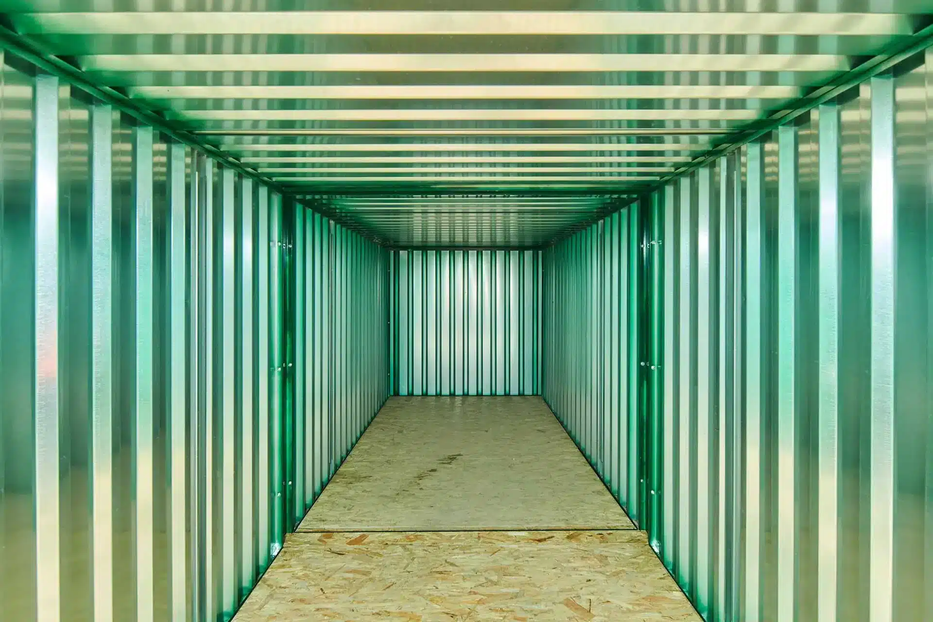 8M X 2.1M End Linked Flat Packed Container Bundle (Powder Coated) 5