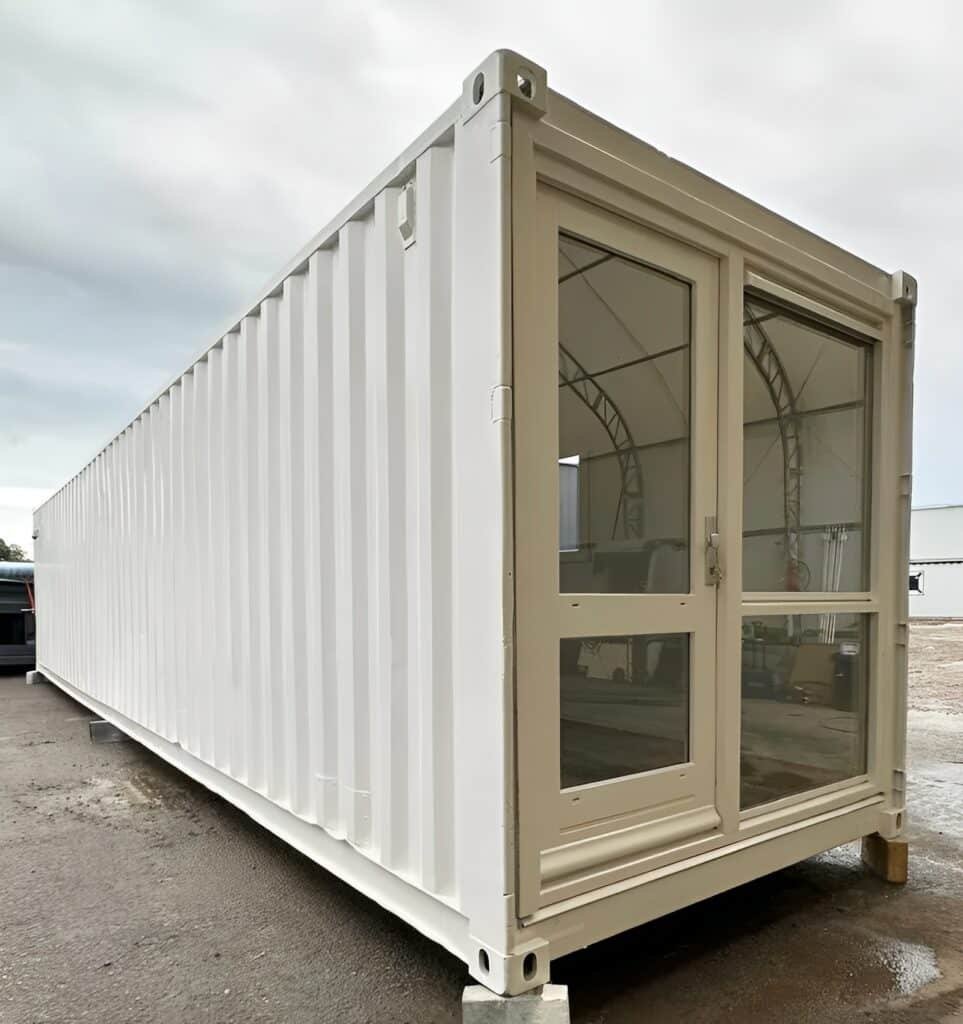 Converted 40ft Shipping Container | Open Plan Office | Portable Container Building 3
