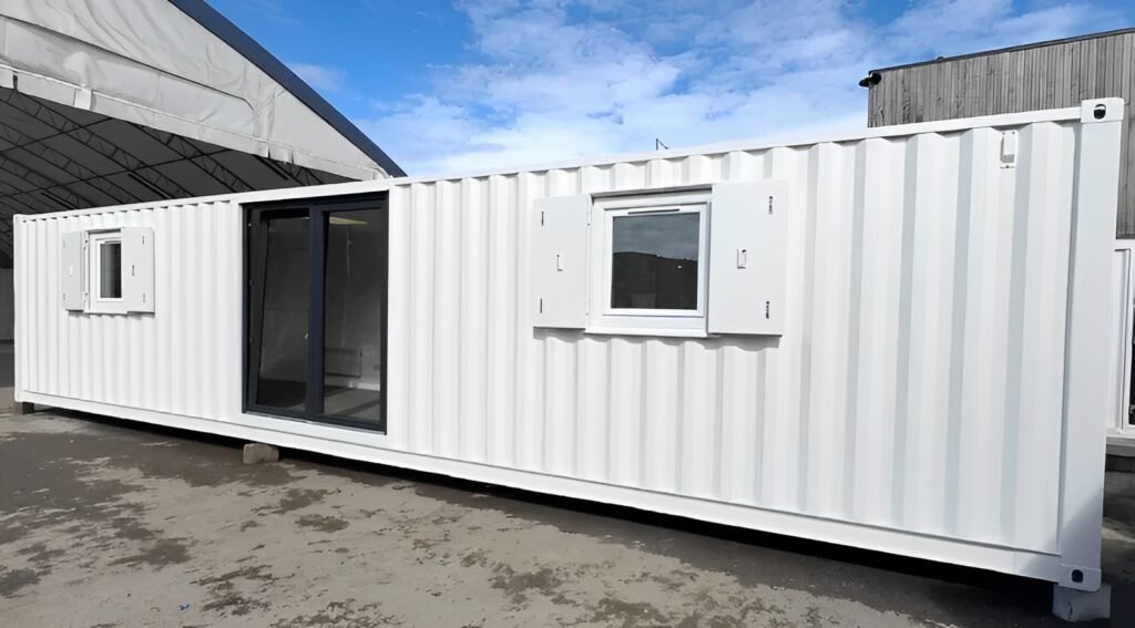 Converted 40ft Shipping Container | Open Plan Office | Portable Container Building 4