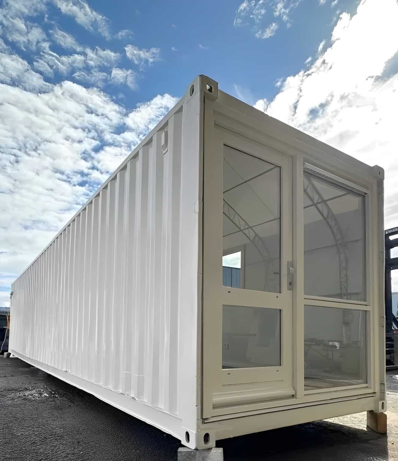 Converted 40ft Shipping Container | Open Plan Office | Portable Container Building 8