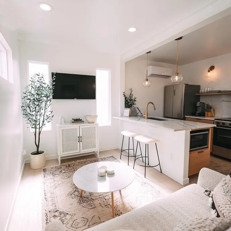 Duplex 3bhk Prefabricated Tiny House Fully Furnished, Rooftop Deck, Portable Container House for Family 6