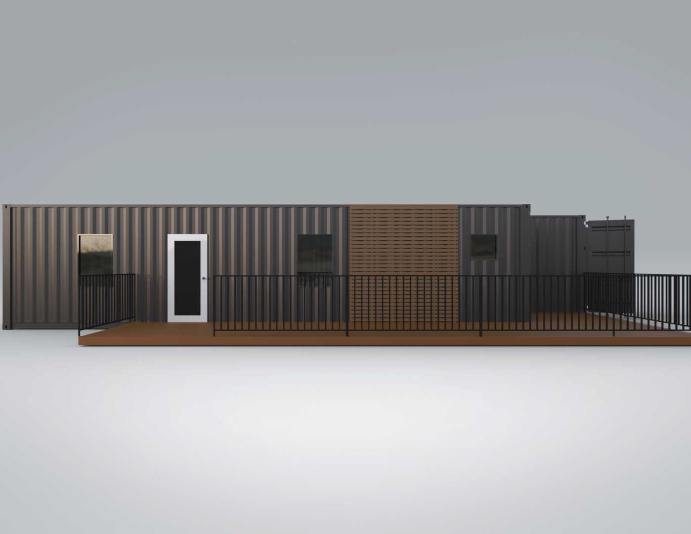 Luxury 2 Bedroom Shipping Container Home | The Clark | Two 40ft Containers 3
