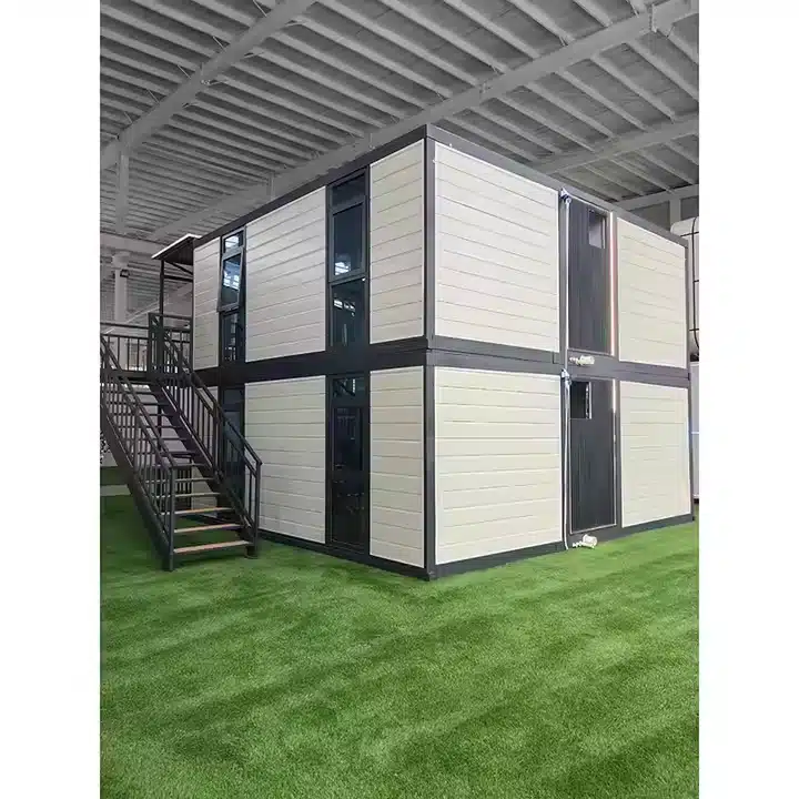 4 Bedroom 2 Story Luxury Modular Container Home Villa – Fully Furnished Prefabricated Portable House with Balcony 6