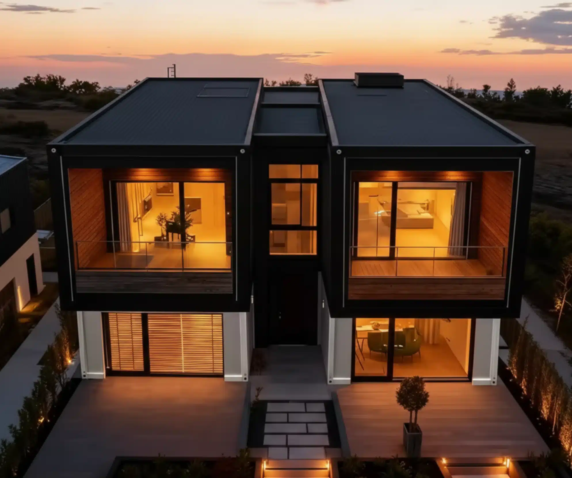 Luxury 3 Bedroom Prefabricated Modular Container Home Villa for Sale 2
