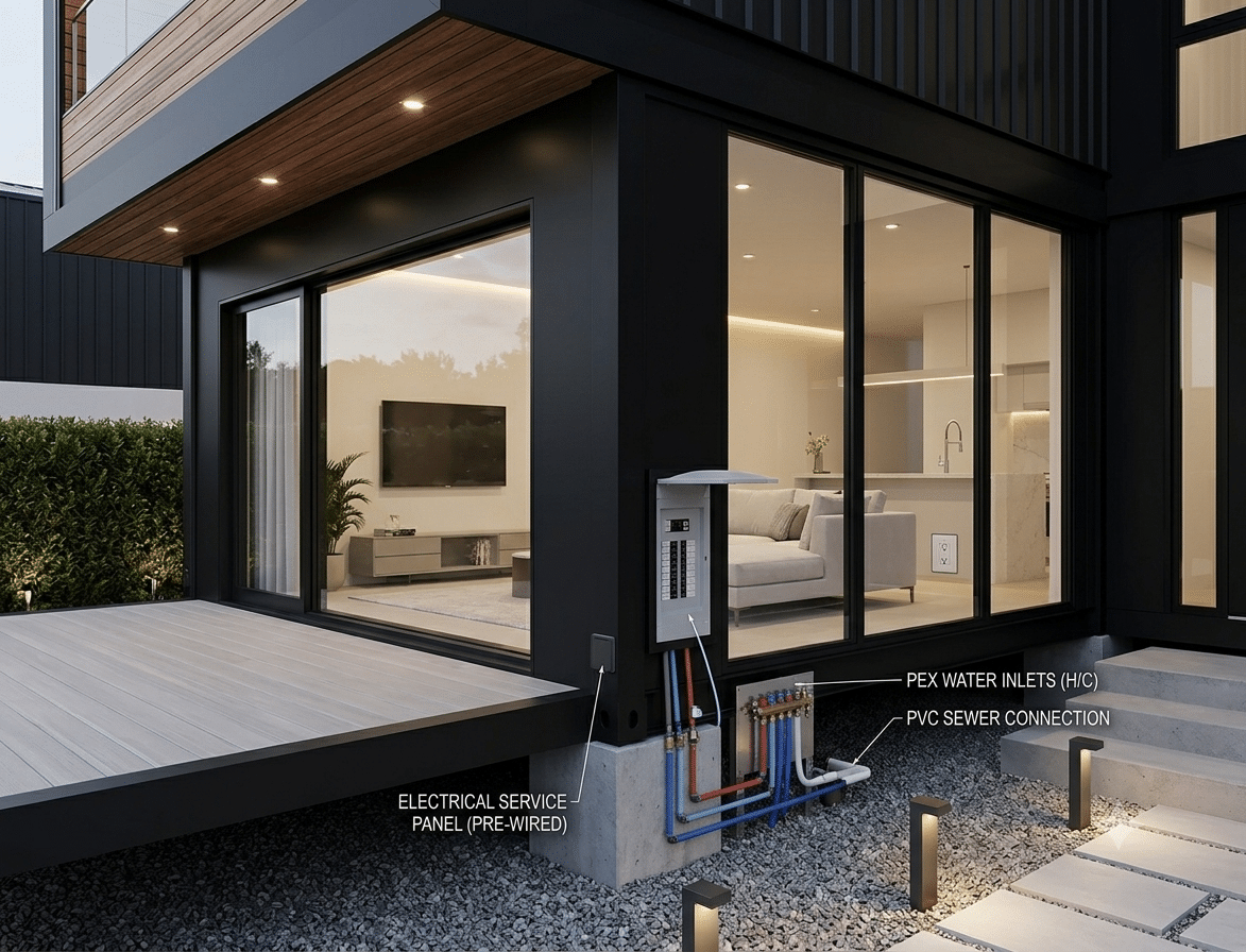 Luxury 3 Bedroom Prefabricated Modular Container Home Villa for Sale 8