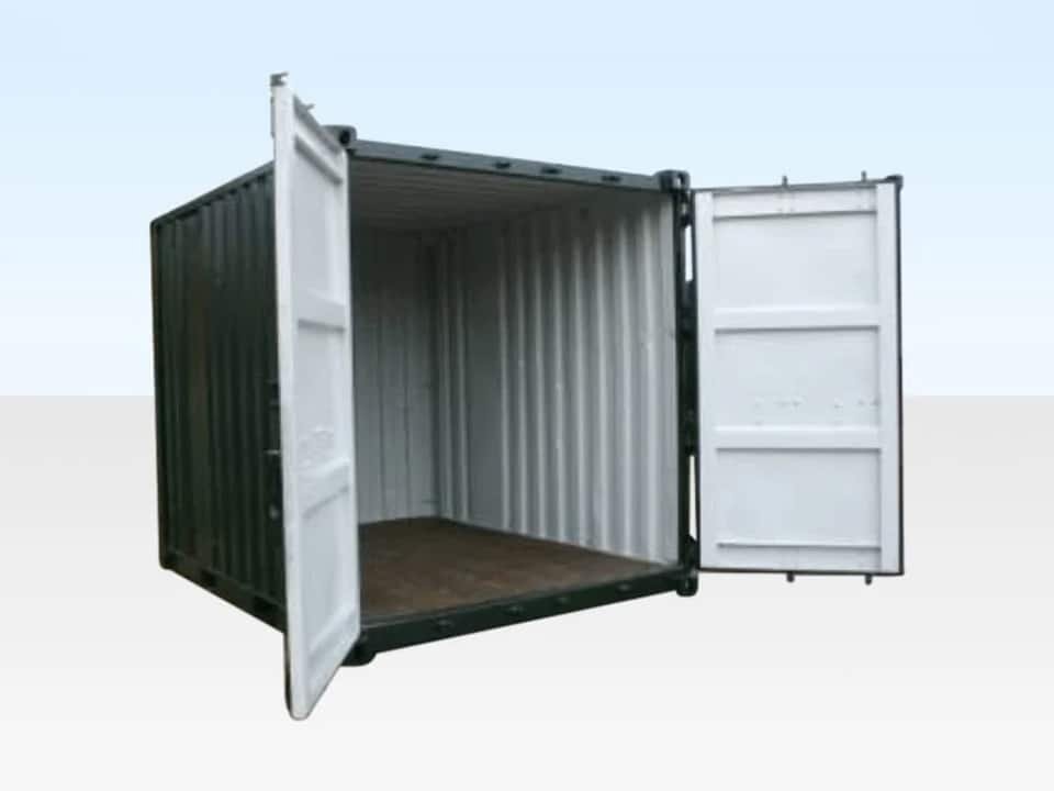 Used 10Ft Cut Down Container 2