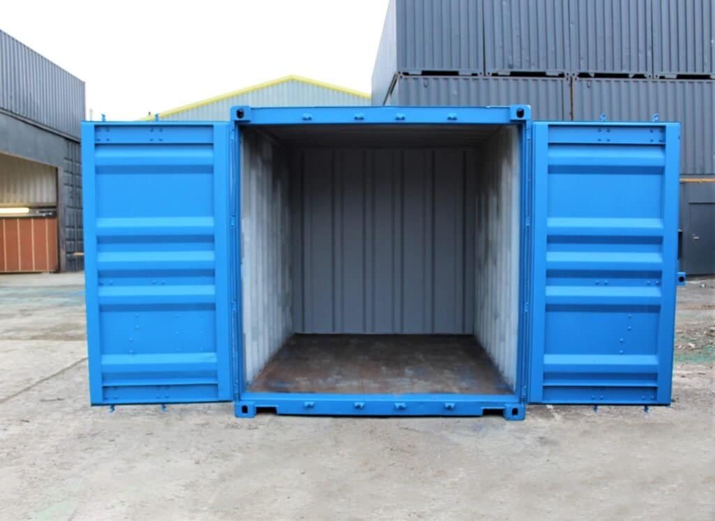 Used 10ft Cut Down Shipping Container &#8211; Wind & Watertight Steel Storage Unit 6