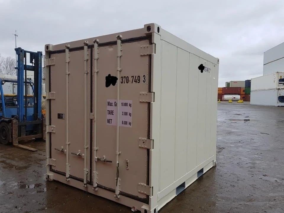 Used 10ft Reefer Shipping Container | Thermally Regulated, CSC Plated 2